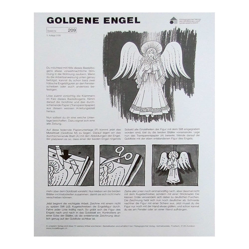 p 13323 Golden Engel