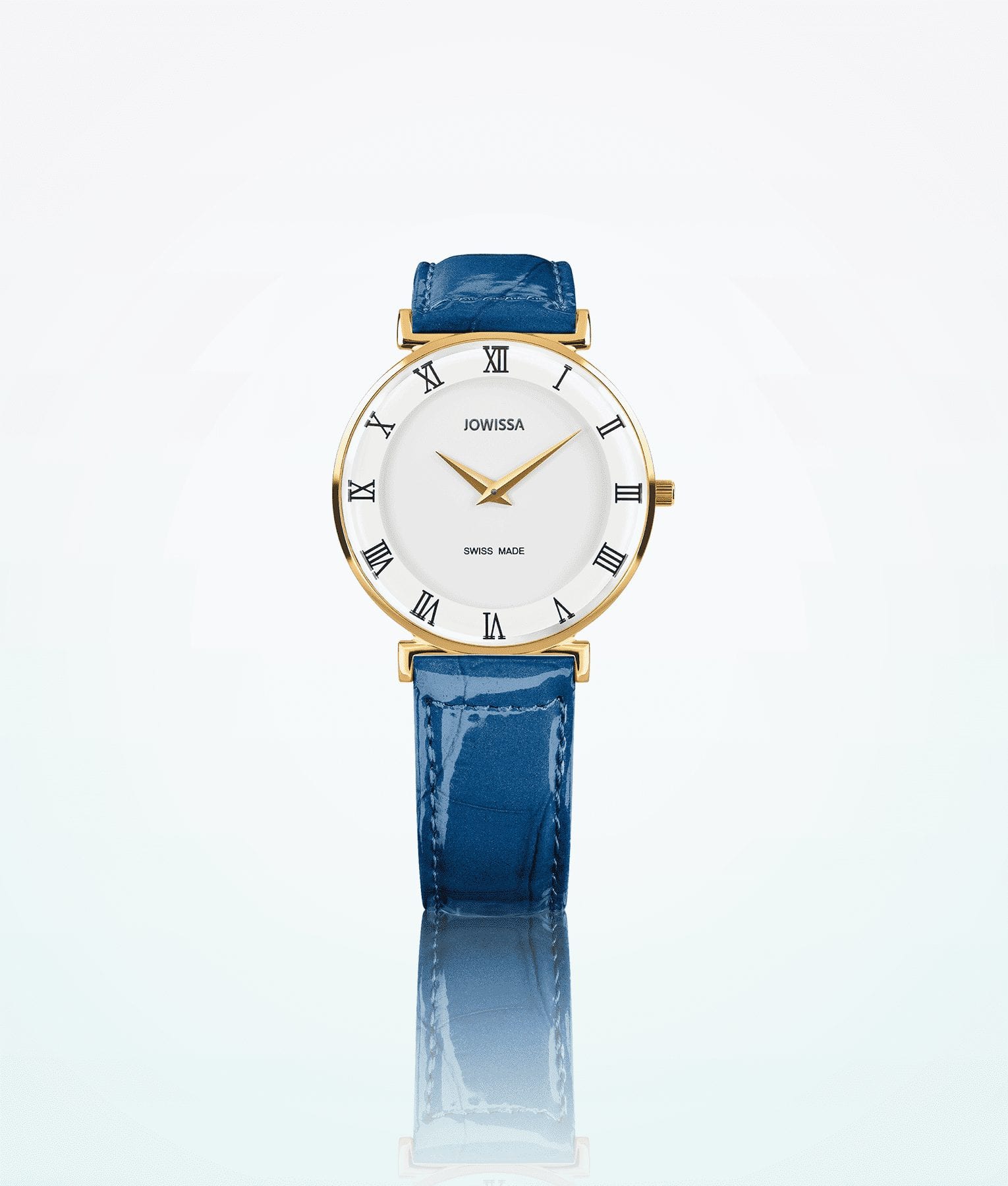 Jowissa Roma Gold Blue Women Wristwatch