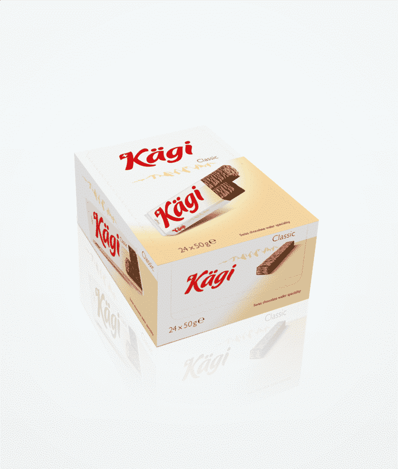 Gaufrettes au chocolat classiques Kagi 1200 g
