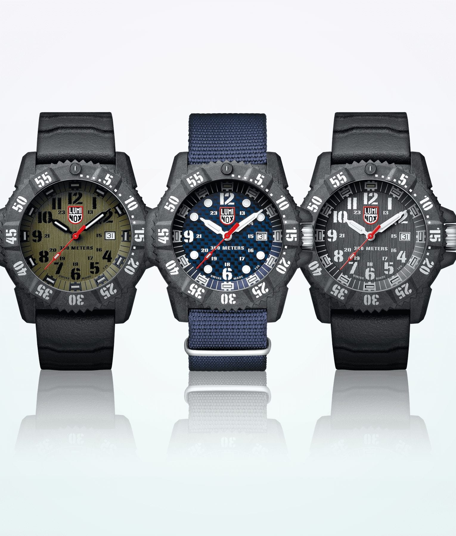 Reloj de pulsera Luminox Master Carbon serie 3800 para hombres