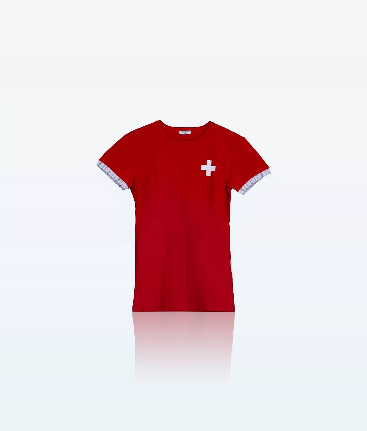 T-shirt homme avec croix suisse 3