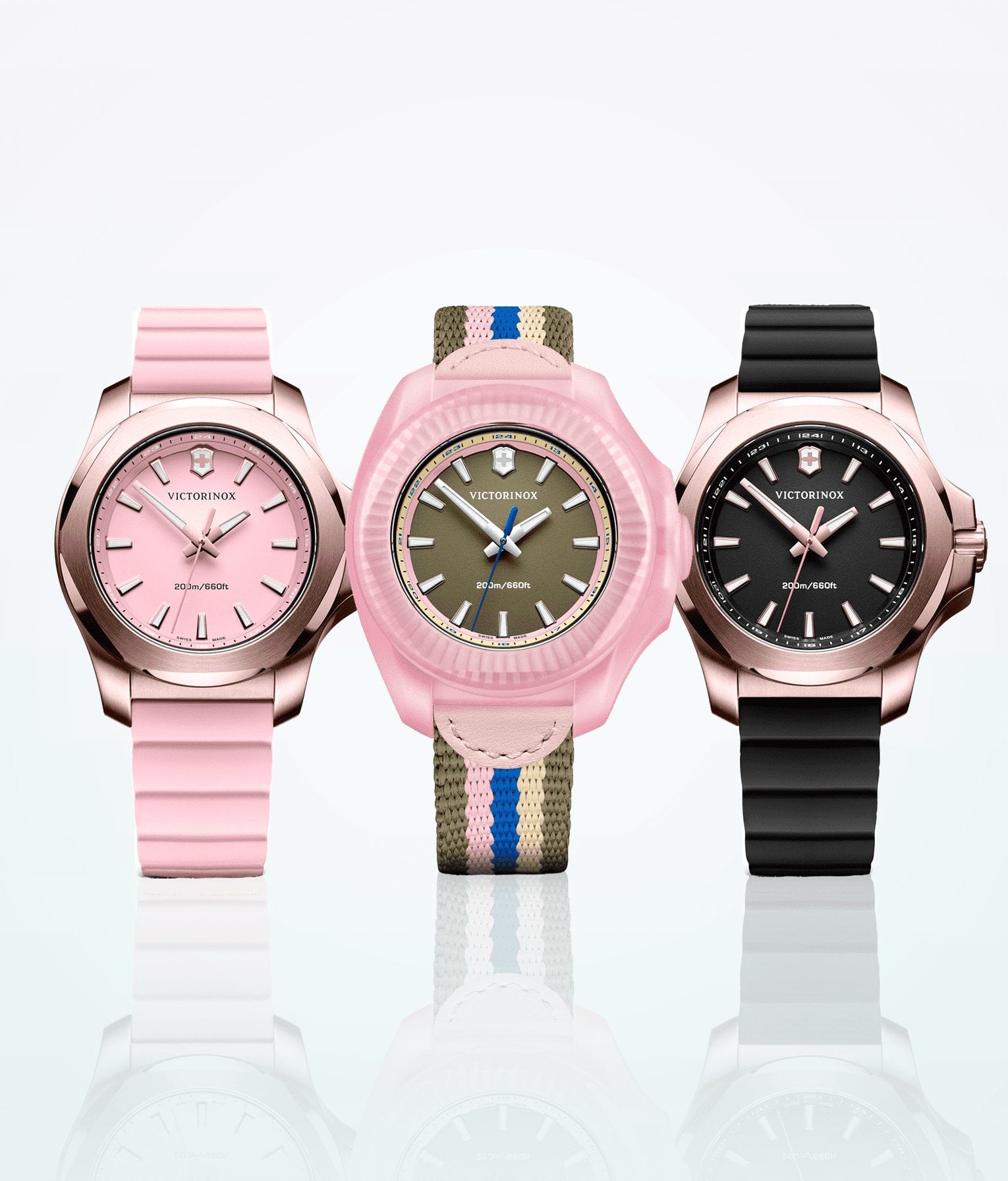 Victorinox INOX V Reloj de pulsera para mujer