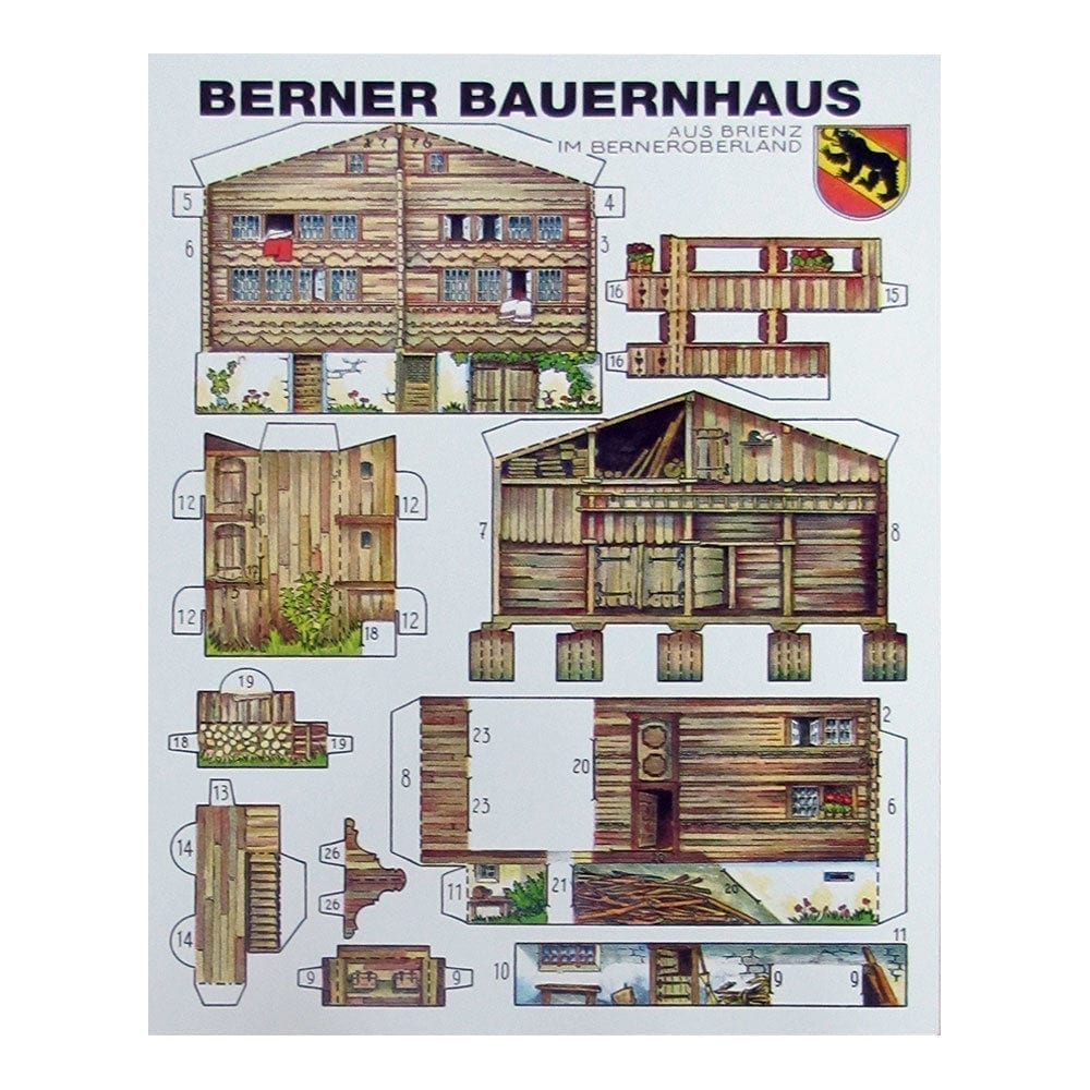 p 13265 Berner Bauernhaus