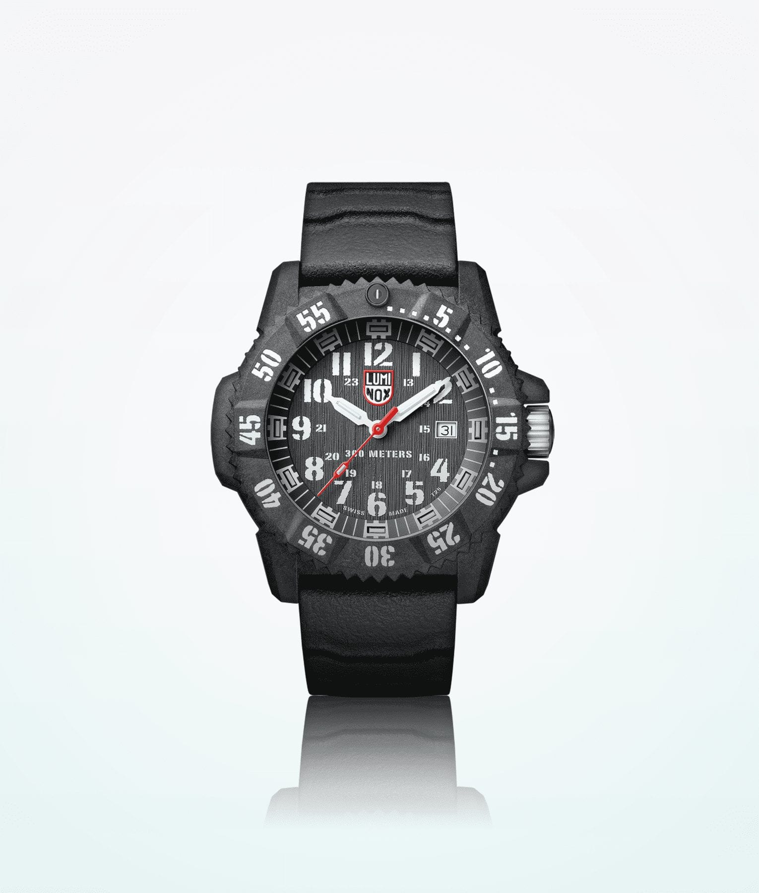 Luminox Master Carbon 3800 Series Men Wristwatch Black White