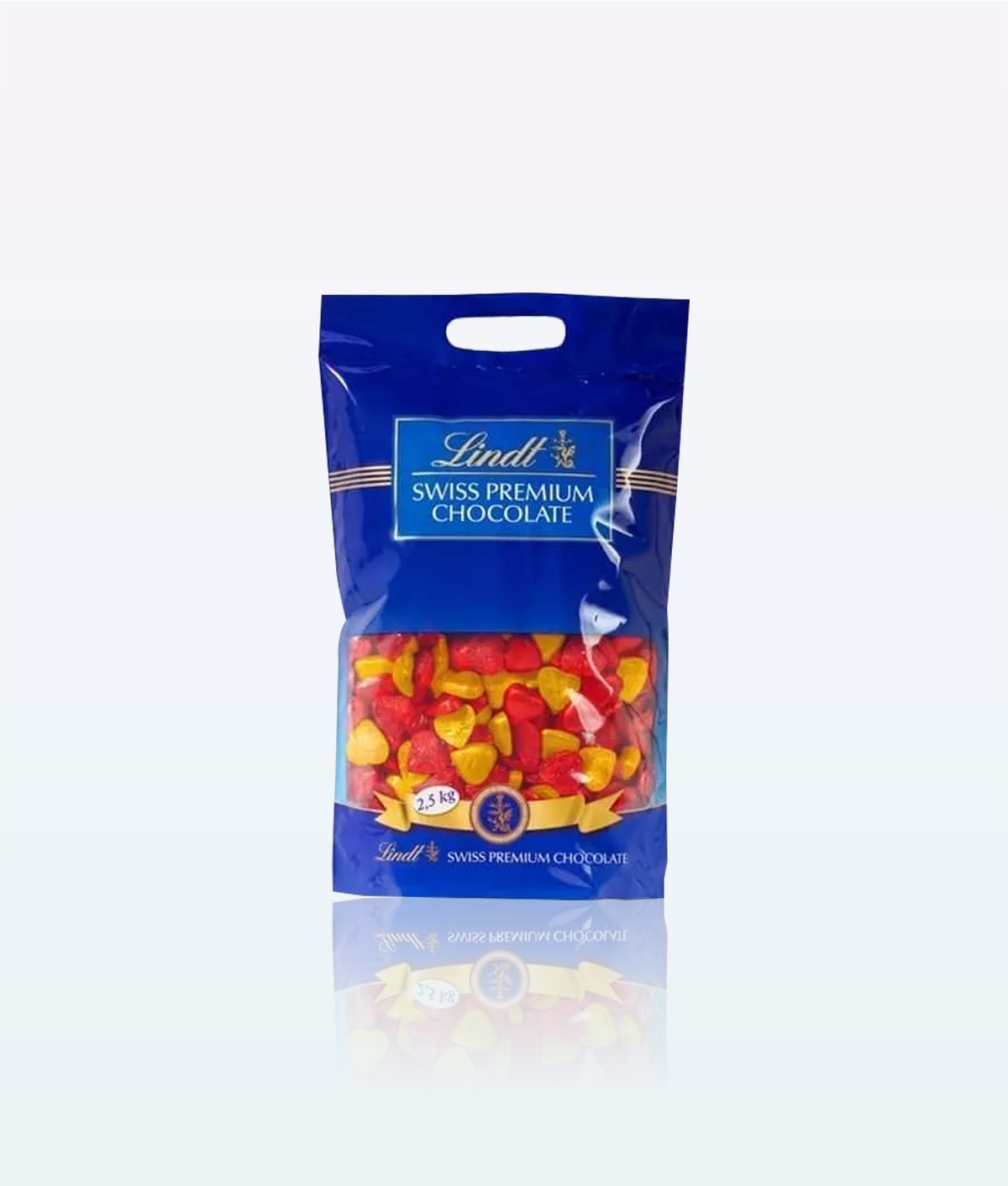 Lindt Milk Chocolate Heart Red and Gold