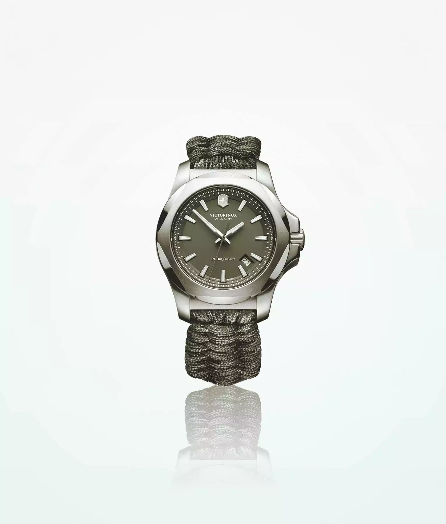 Victorinox INOX Men Wristwatch Green 1