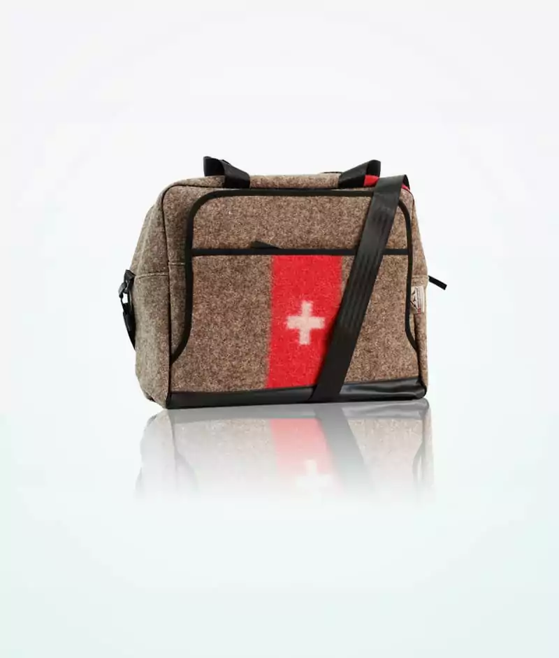 NEW Switzerland Swiss Army blanket Shoulder Handbag bag Tote 