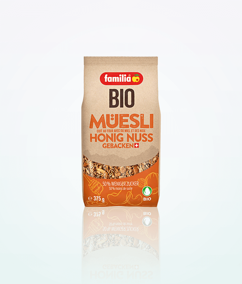 Bio Familia Organic Muesli Baked Nuts Honey