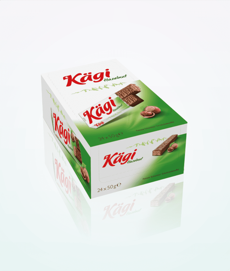 Obleas de chocolate Kagi con avellanas 1200 g