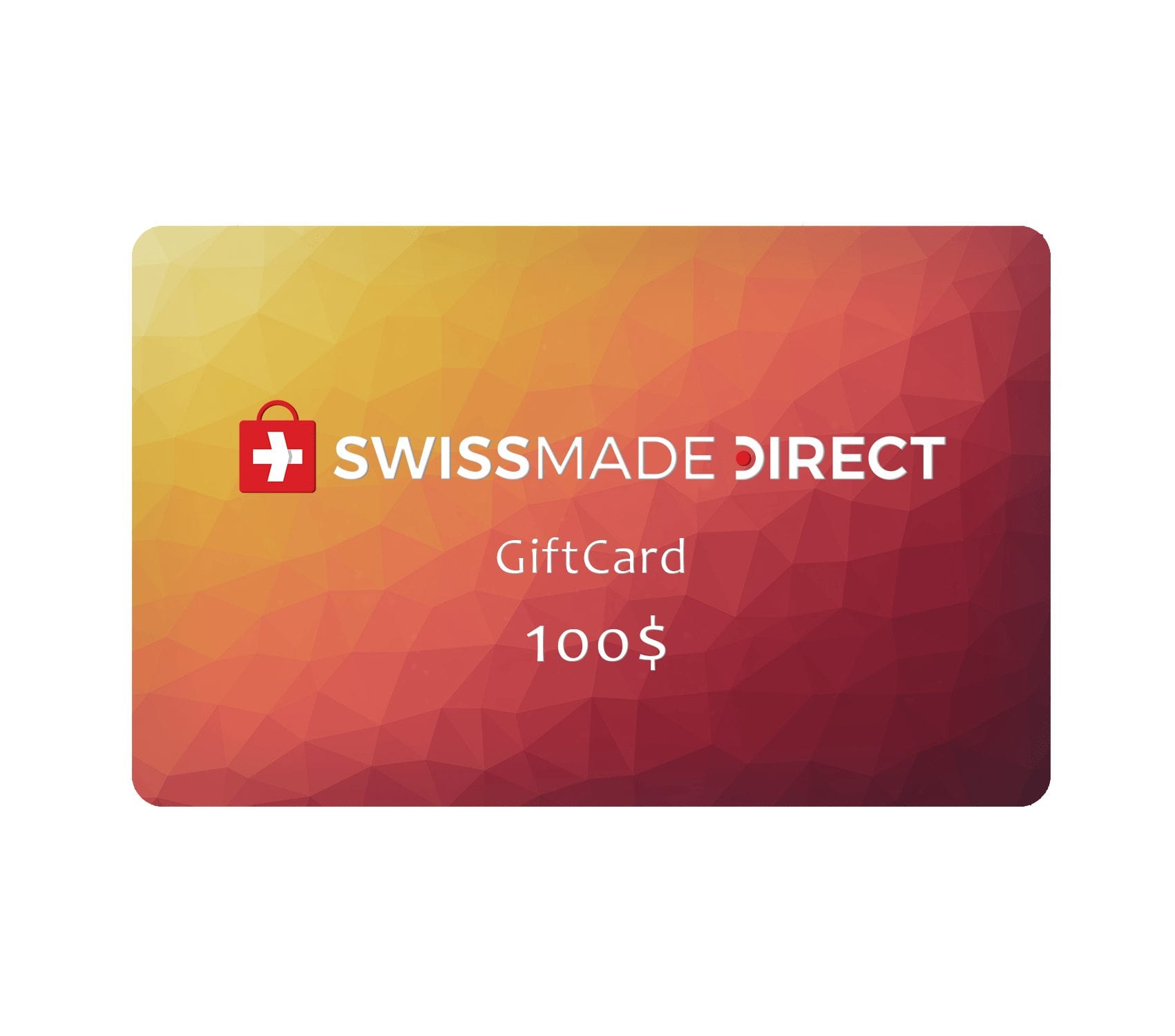 Tarjeta de regalo Swiss Made Direct 100