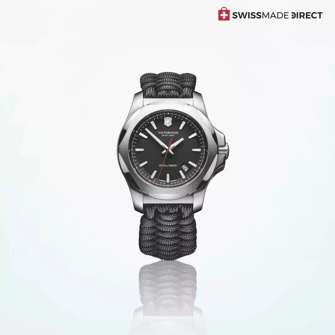 Victorinox INOX Men Wristwatch Grey