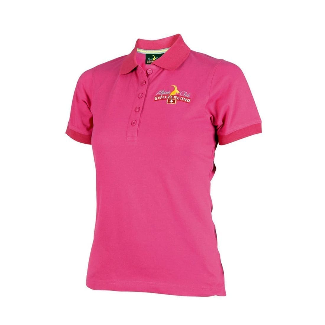 P 11002 Polo shirt for woman fast drying fitting pink
