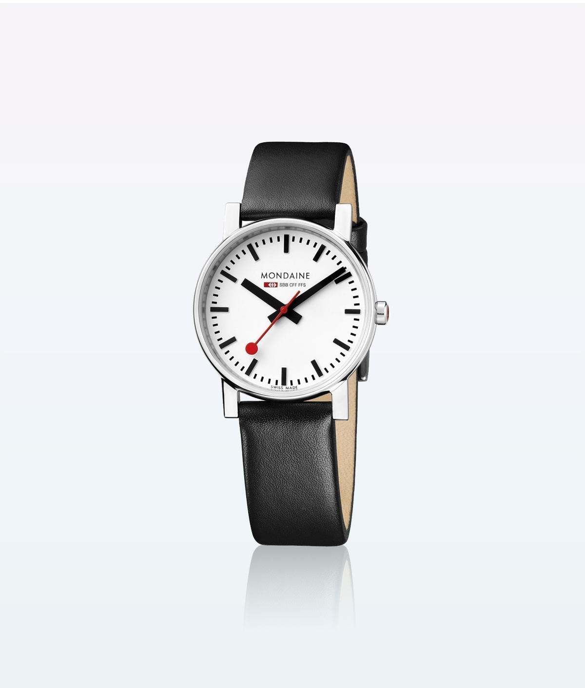 Mondaine Wristwatch Evo A658 11SBB Black White 2 1