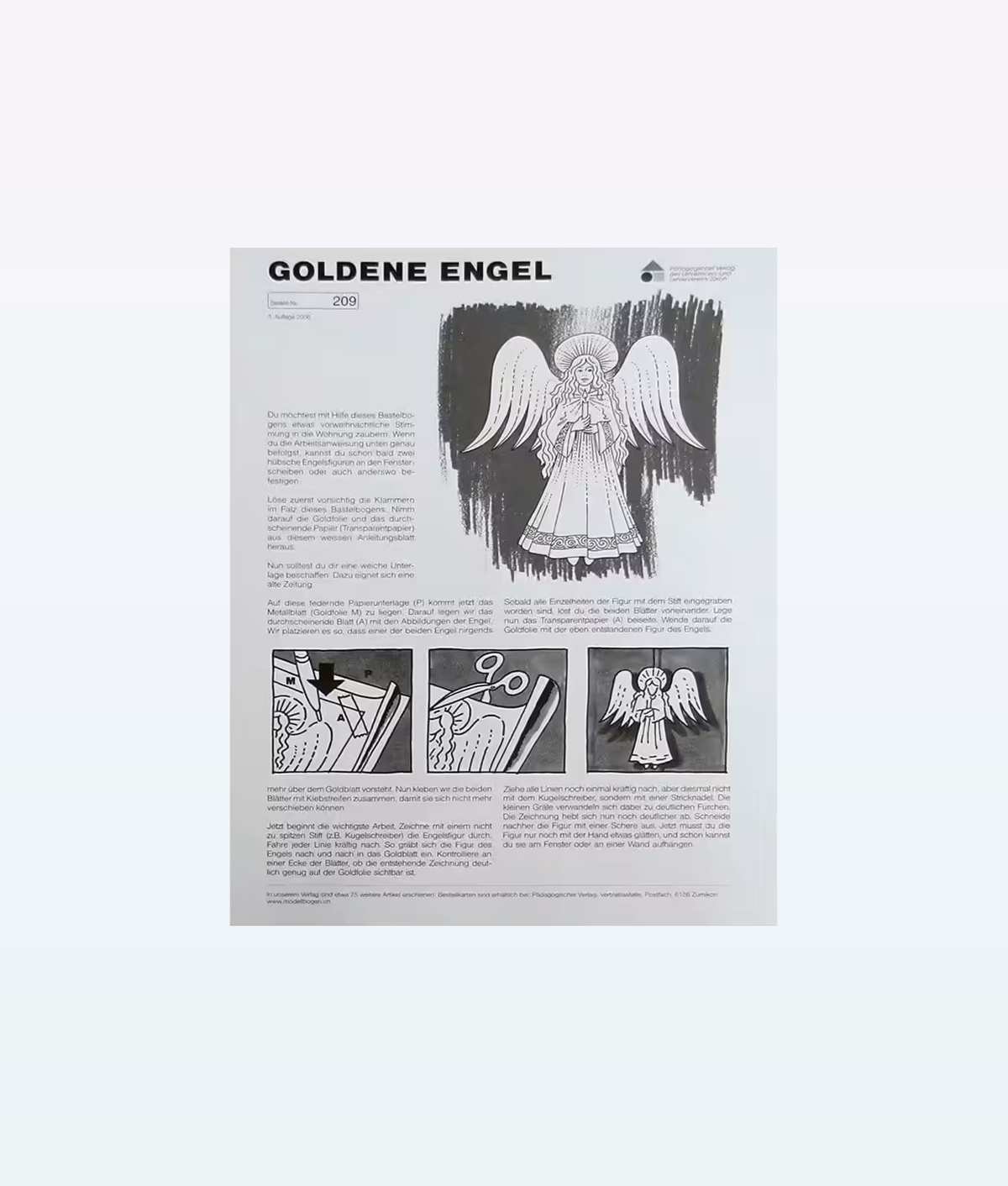 Handicraft-Golden-Engel