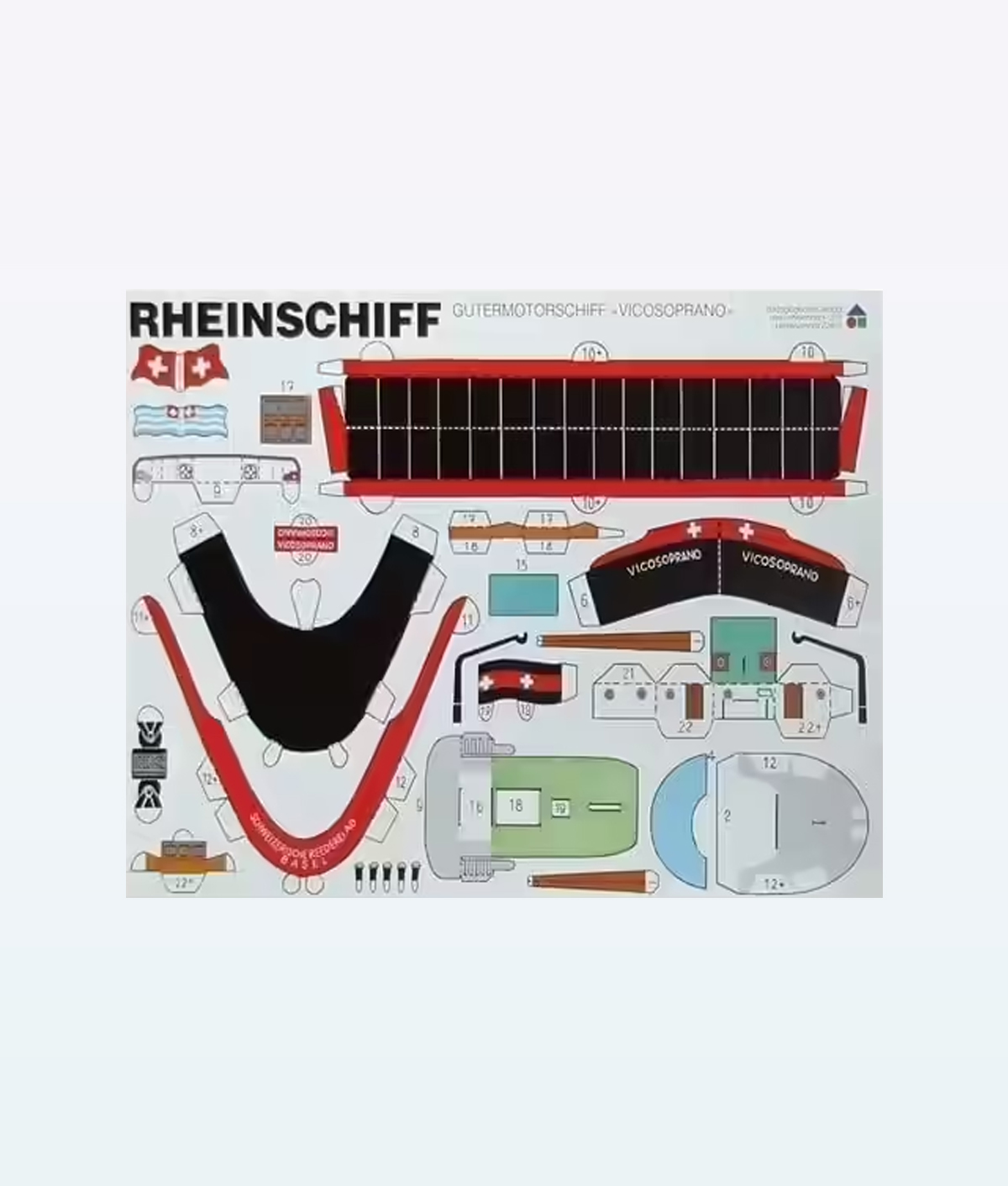 Handicraft-Rheinschiff