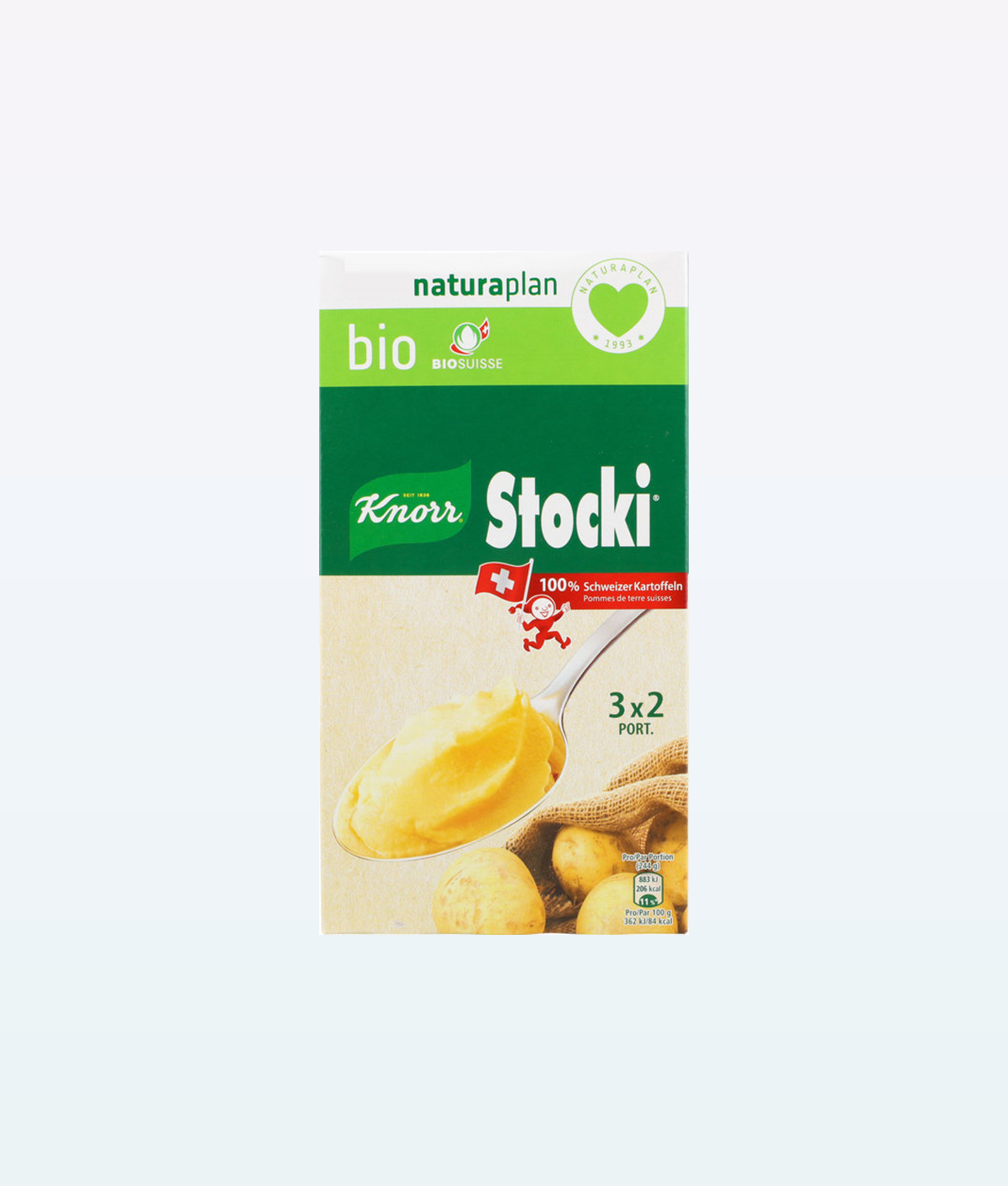Knorr Bio Stocki 3x2 Portions 222 g