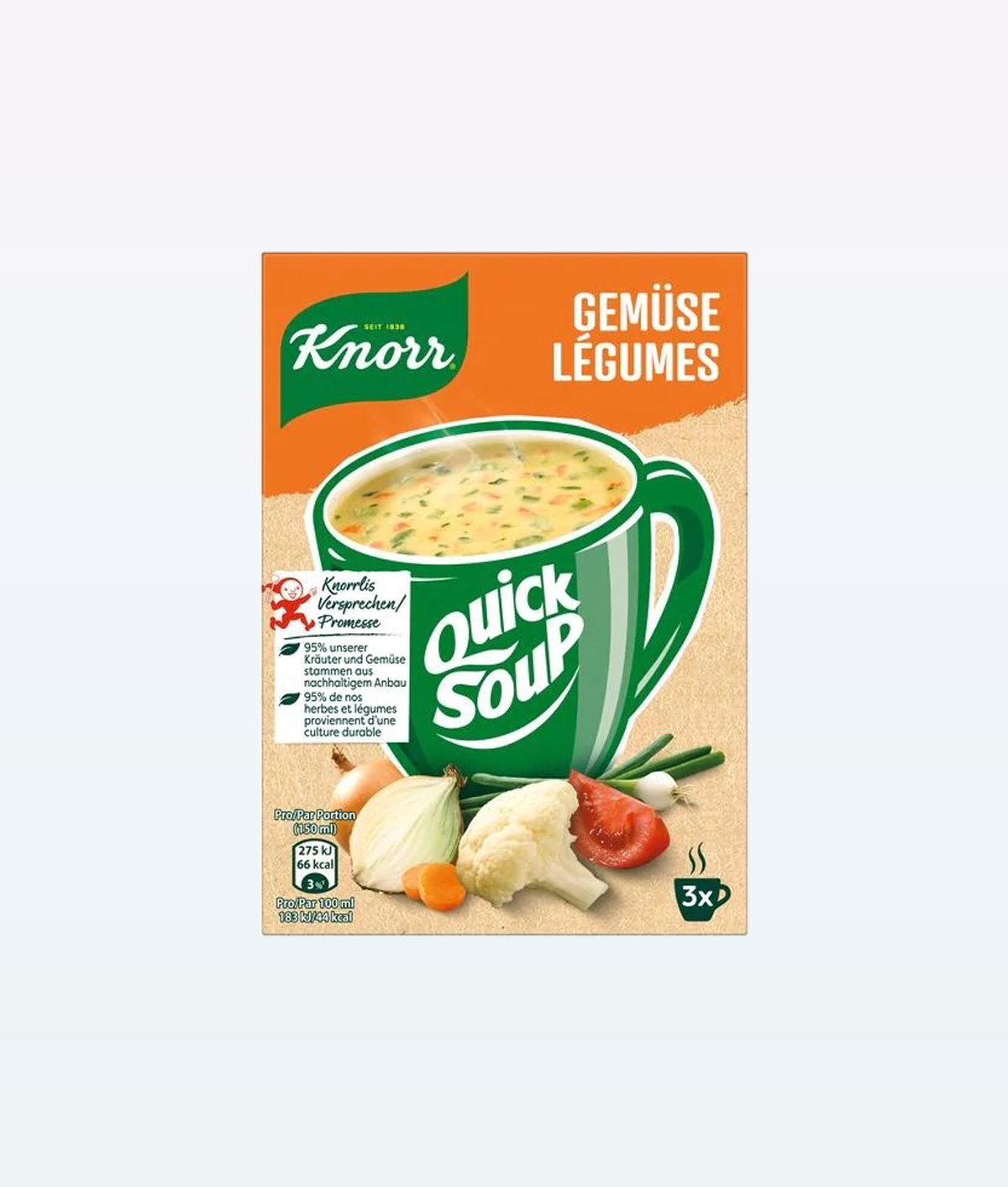 Knorr Schnelle Gemüsesuppe 1