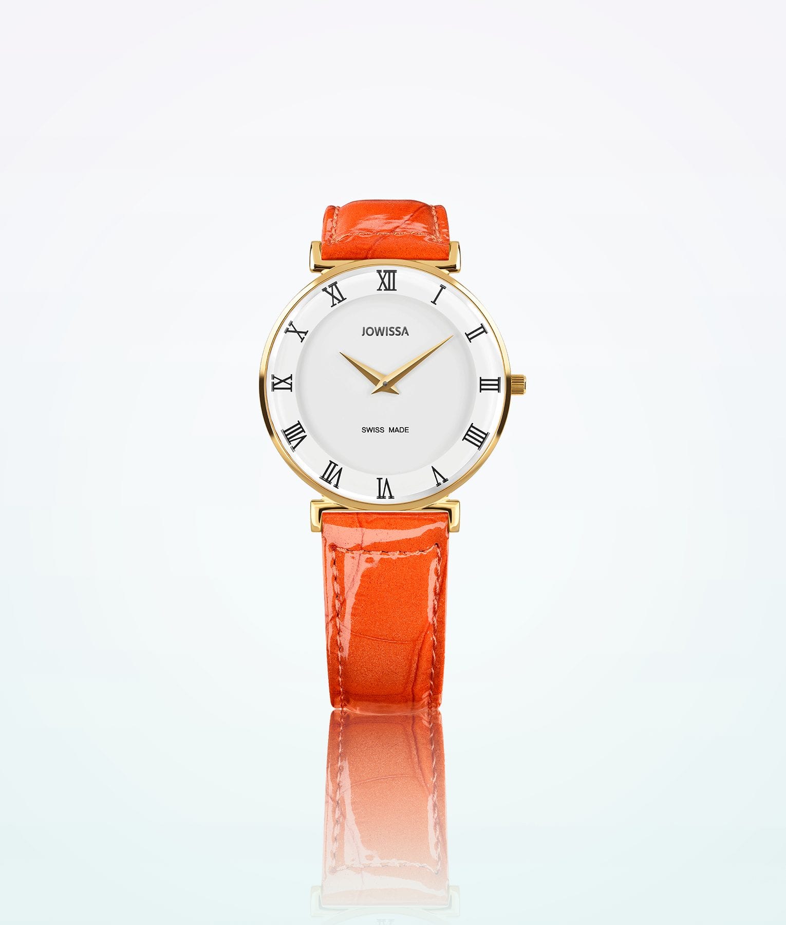 Jowissa Roma Gold Orange Women Wristwatch