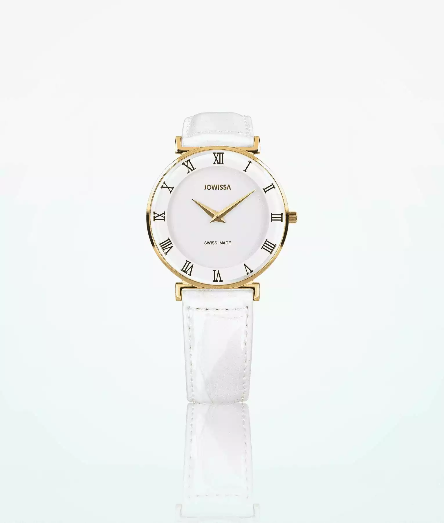 Jowissa Roma Gold White Women Wristwatch