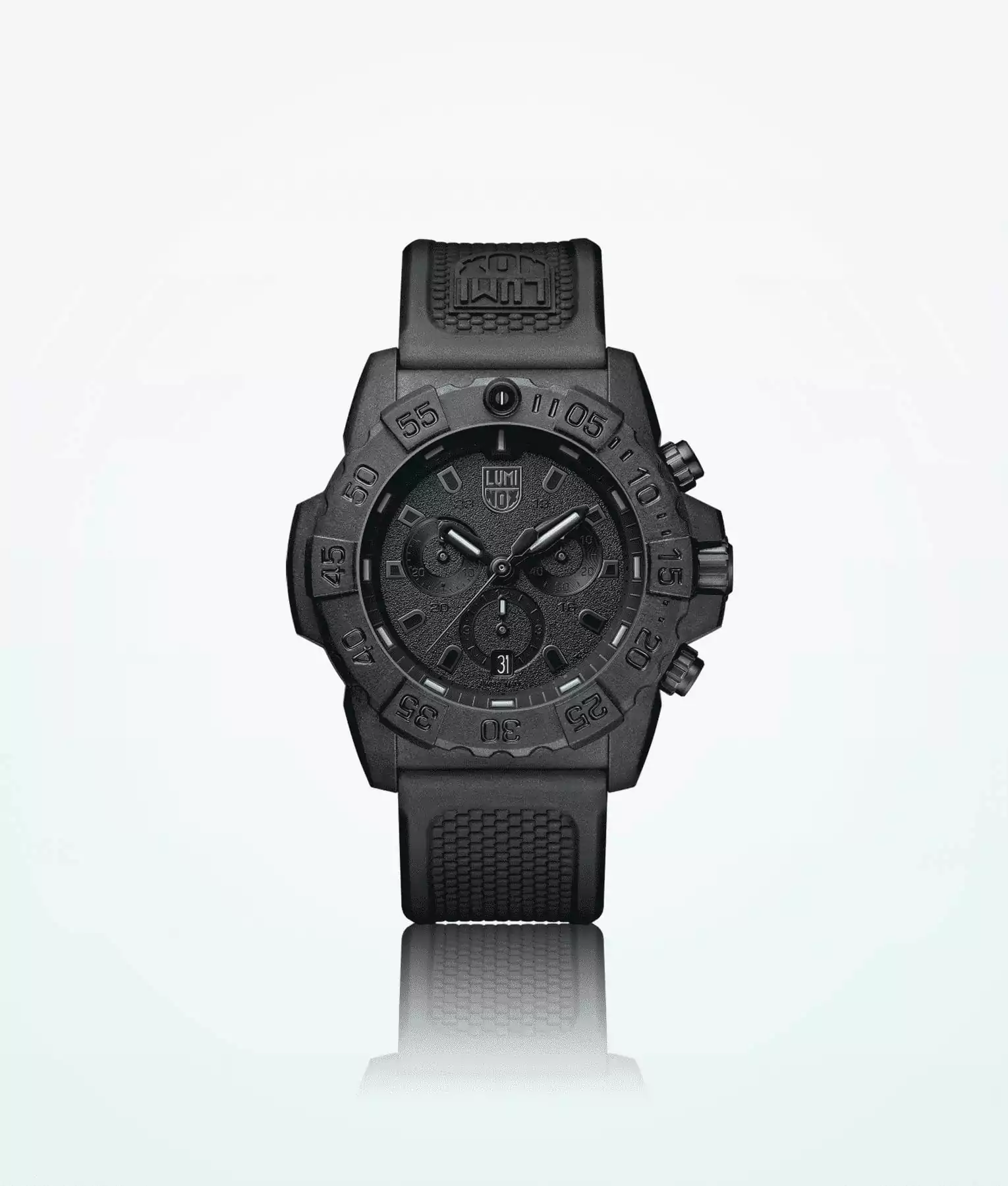 Luminox Navy Seal Chronograph 3580 Series Men Wristwatch Black