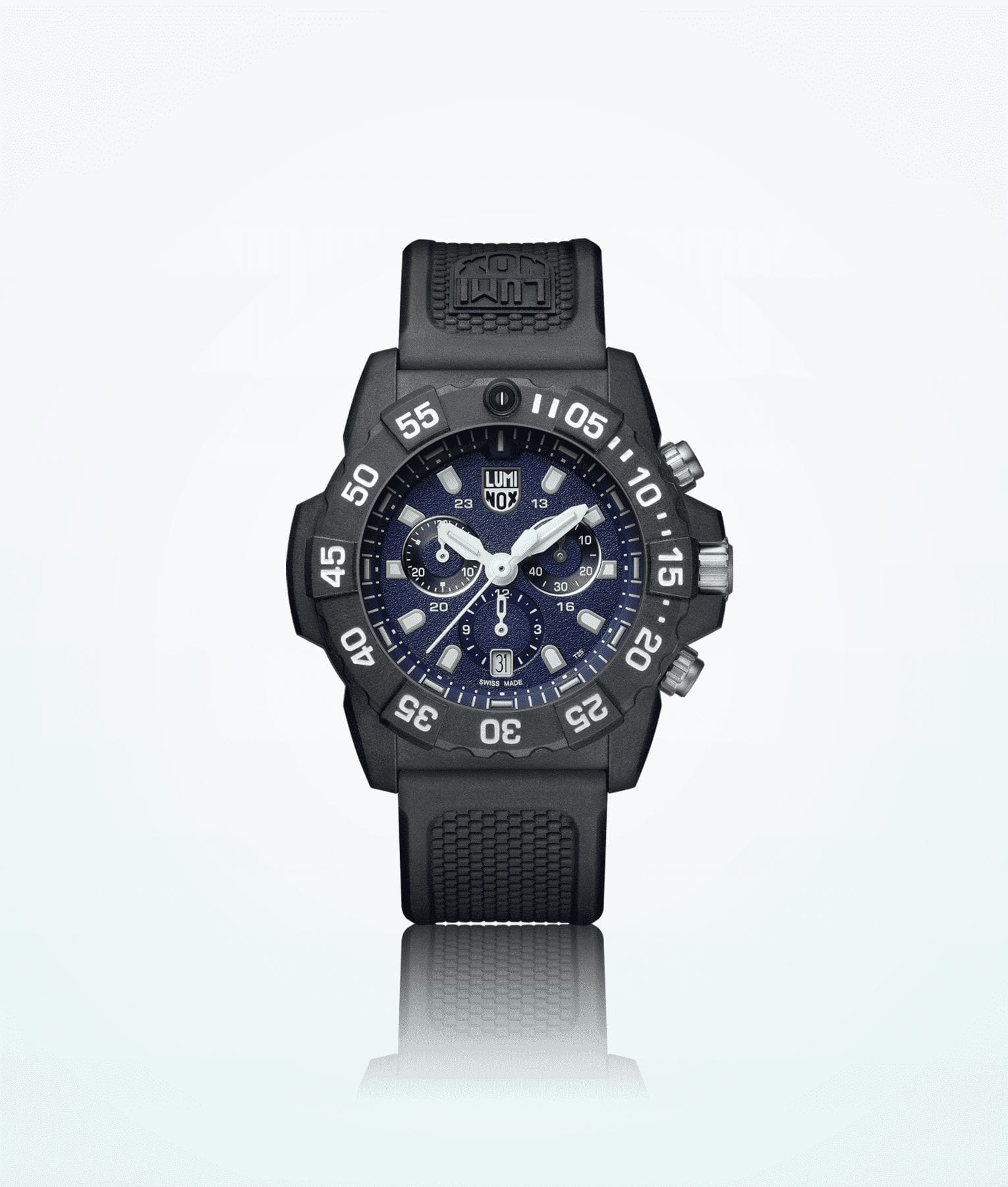 Luminox Navy Seal Chronograph 3580 Series Men Wristwatch Blue