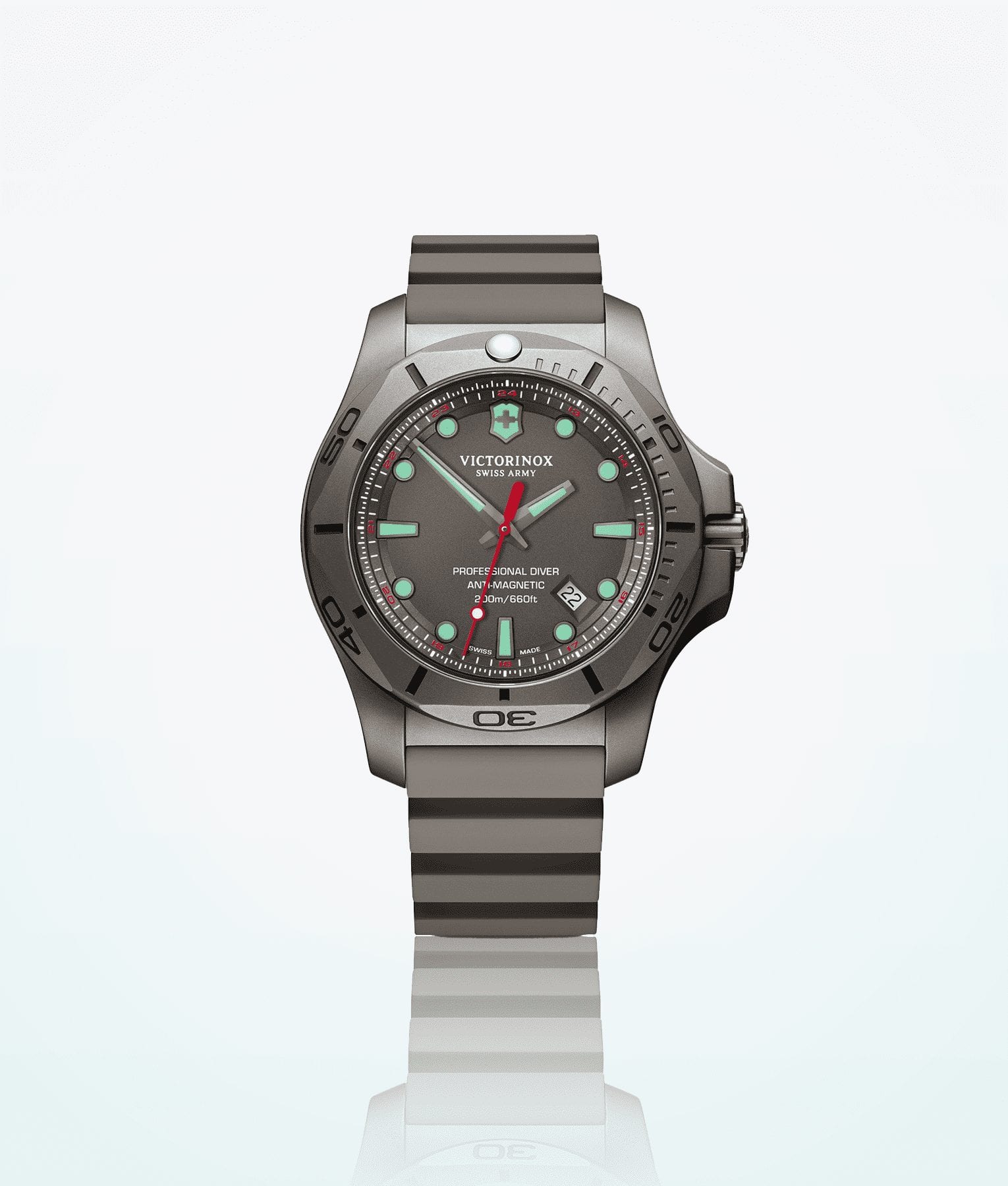 Victorinox INOX Professional Diver Men Wristwatch Grey 1