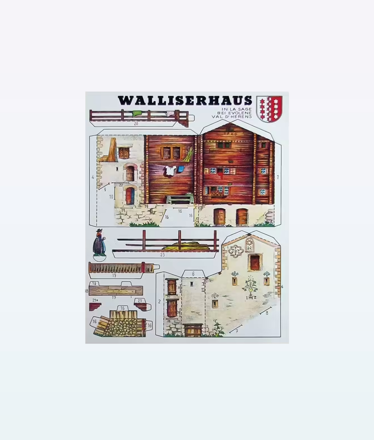 Handicraft Walliserhaus 1
