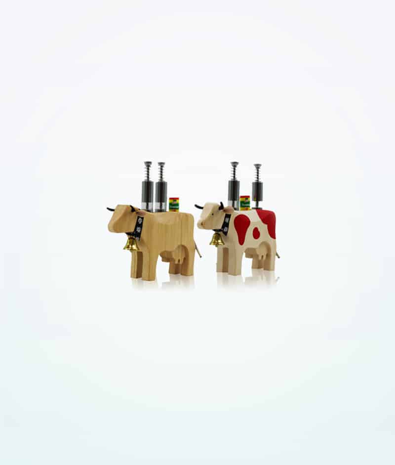 Trauffer Cow Salt And Pepper Shakers