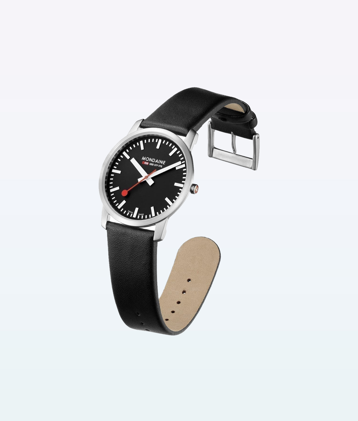 Mondaine Wristwatch Simply Elegant 14SBB Black White 3