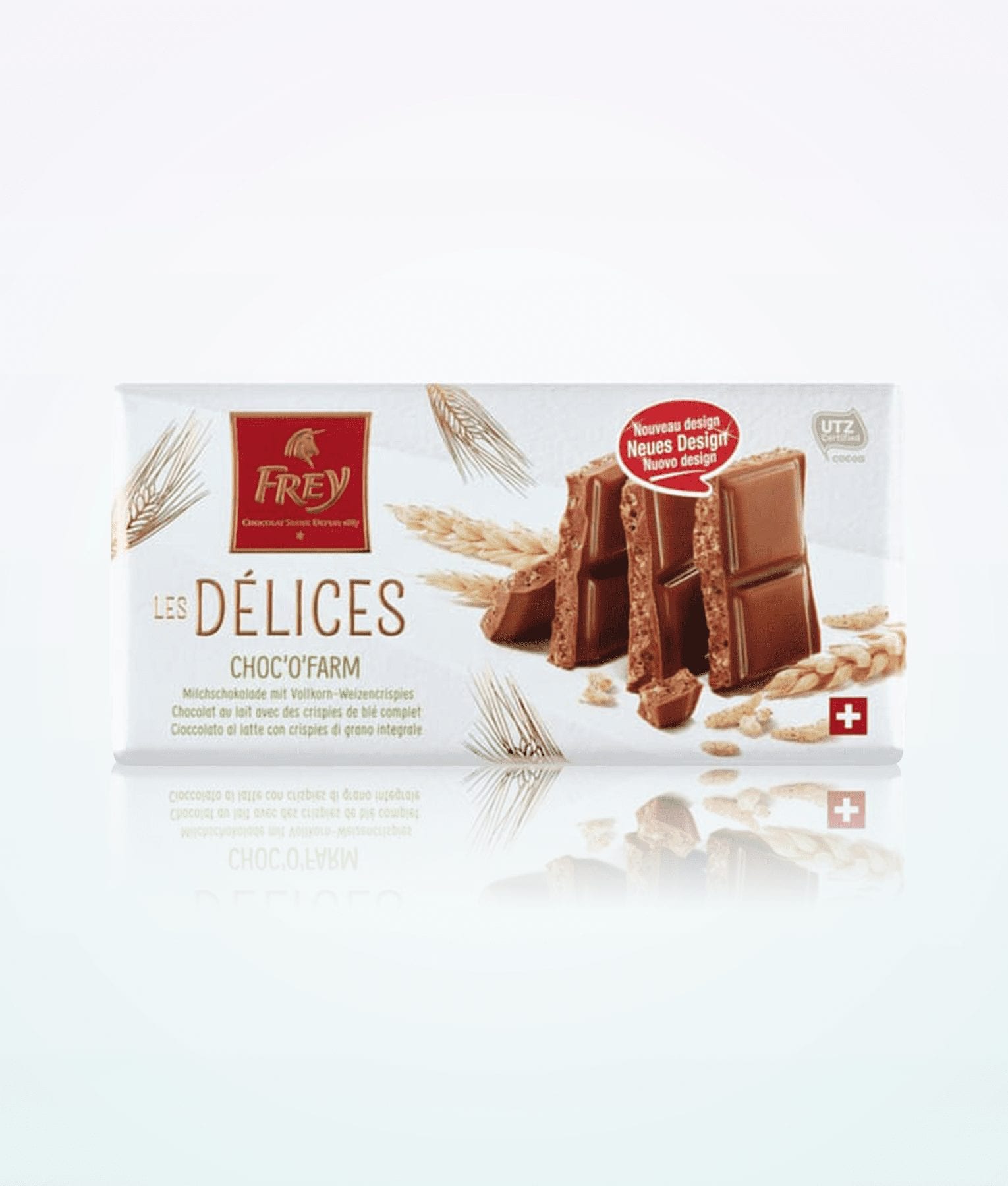 Frey Les Delices Farm Milk Chocolate 100g