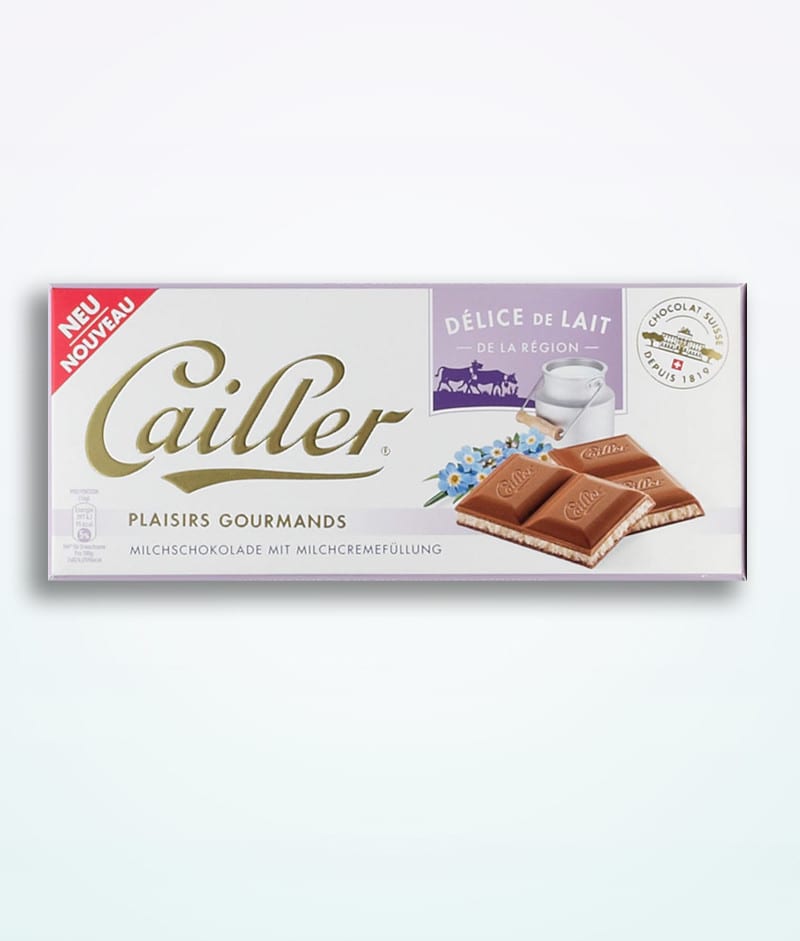 Cailler Plaisirs Gourmands Chocolate 96 g Milk