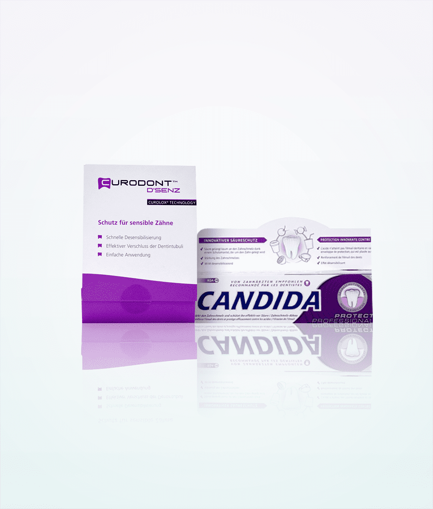 Curodont D Senz And Candida Toothpaste Professional Protect