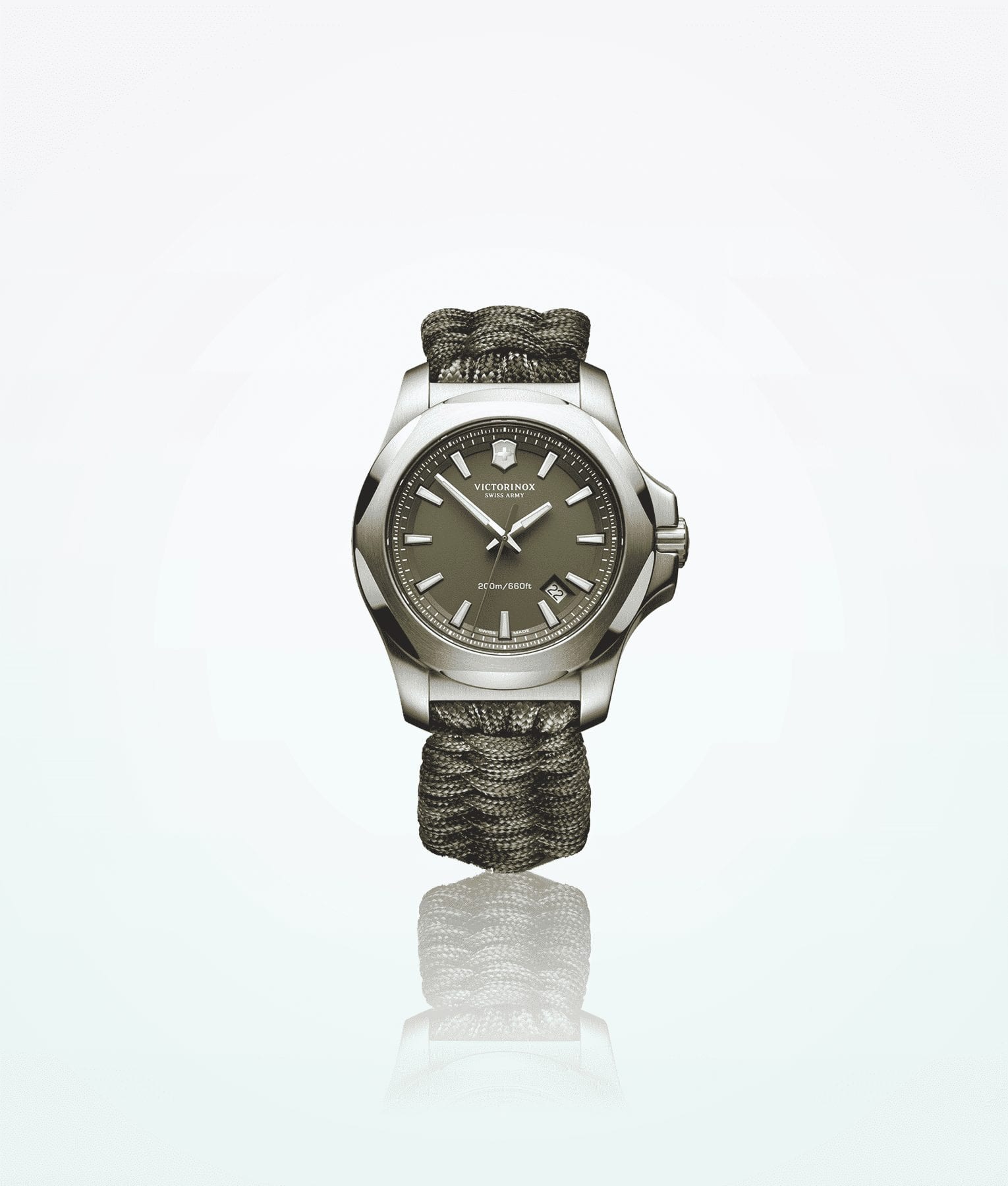 Victorinox INOX Men Wristwatch Green 1