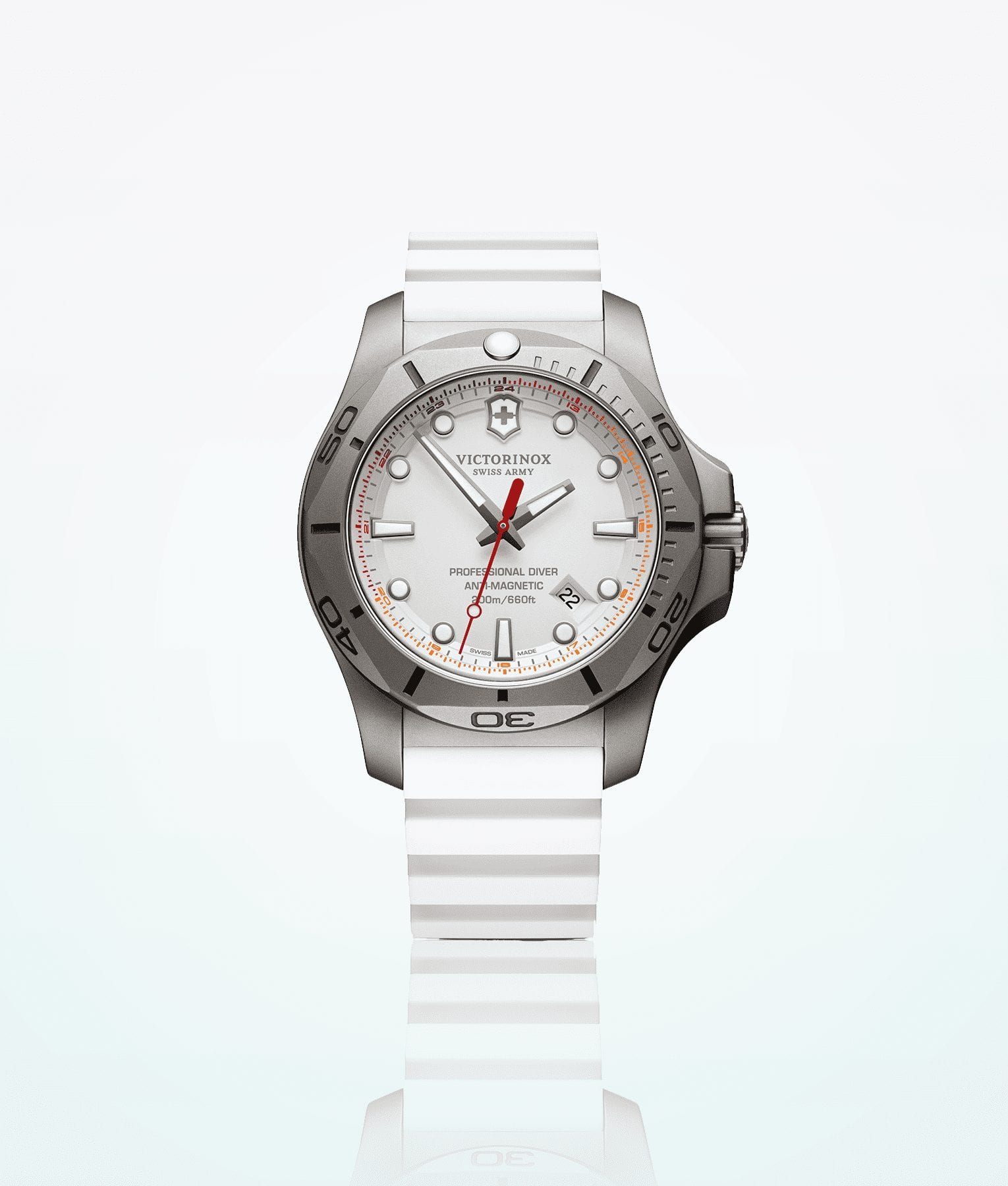 Victorinox INOX Professional Diver Men Wristwatch White 1