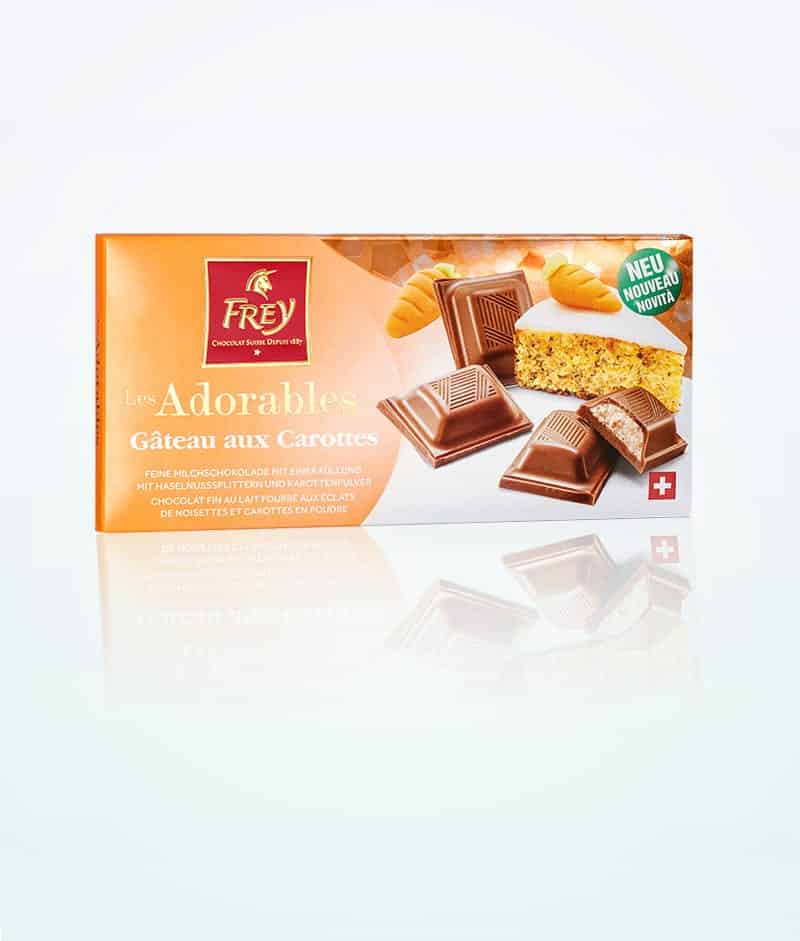 Frey Les Adorables Carot Cake Chocolate 100g