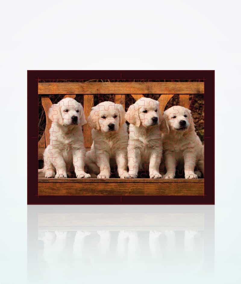 Dogs Puzzle Paper Craft