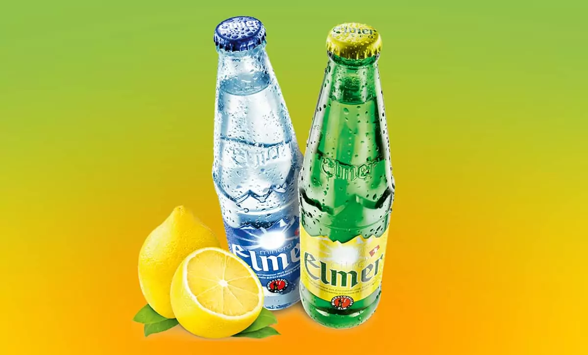 Refreshing Elmer Citro with Divine Spring Mineral Water