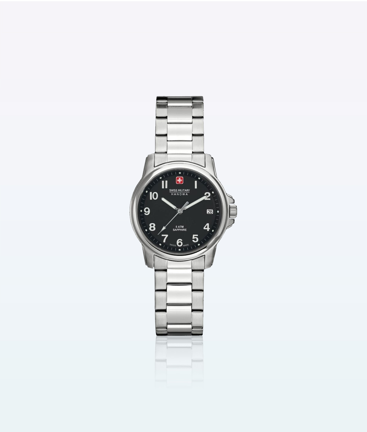 Hanowa Swiss Military Wristwatch Swiss Soldier Lady Prime Silver-Black
