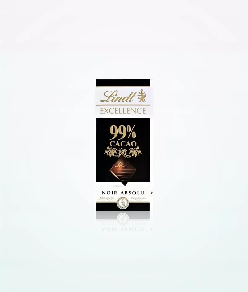 Lindt Excellence 99 Dark Chocolate Cacao 50g