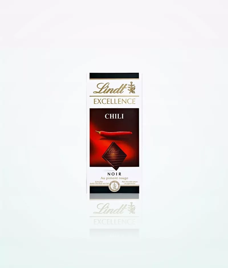 Piment au chocolat noir Lindt Excellence 100g