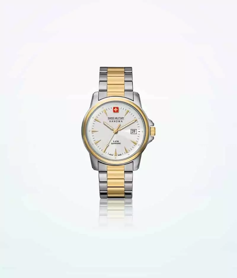 Hanowa Swiss Military Wristwatch Recruit Lady Prime Silver-Gold