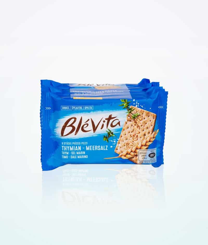 Blevita Biscuit With Thyme & Sea Salt 228g