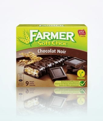 Agriculteur 9 doux tablettes de chocolat noir choc 252g