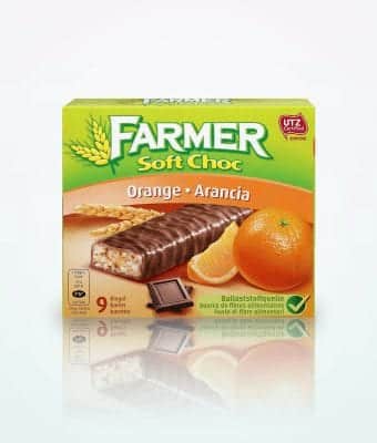 Farmer 9 Soft Choc with Orange Bars 290g
