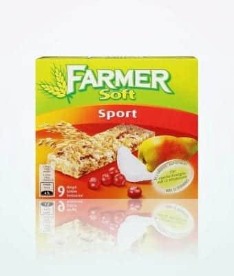 Farmer 9 Soft Sport with 12 Vitamins Bars 180g