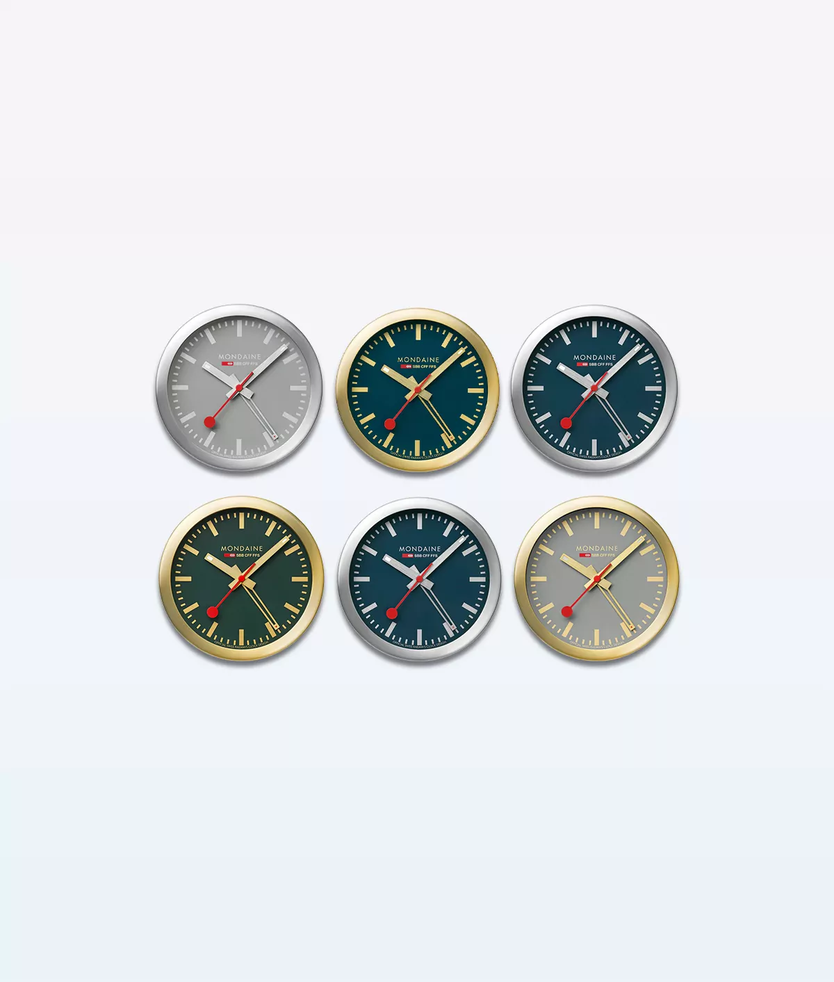 Mondaine Mini Wall Clock 125 mm