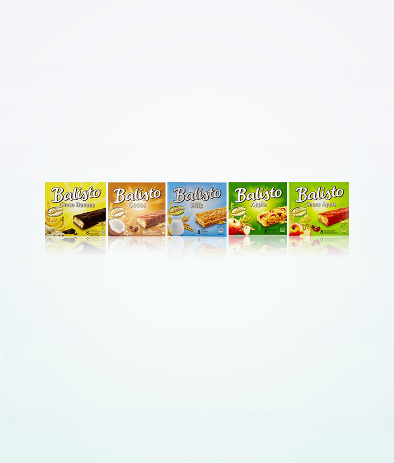 Balisto Assorted Cereal Bars 8 Pieces