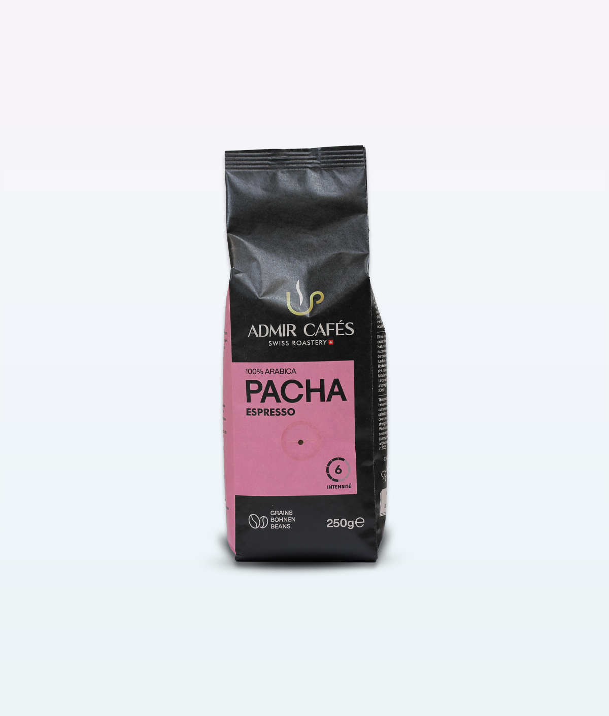 Admir Cafés Pacha Espresso Grains de Café 250 g