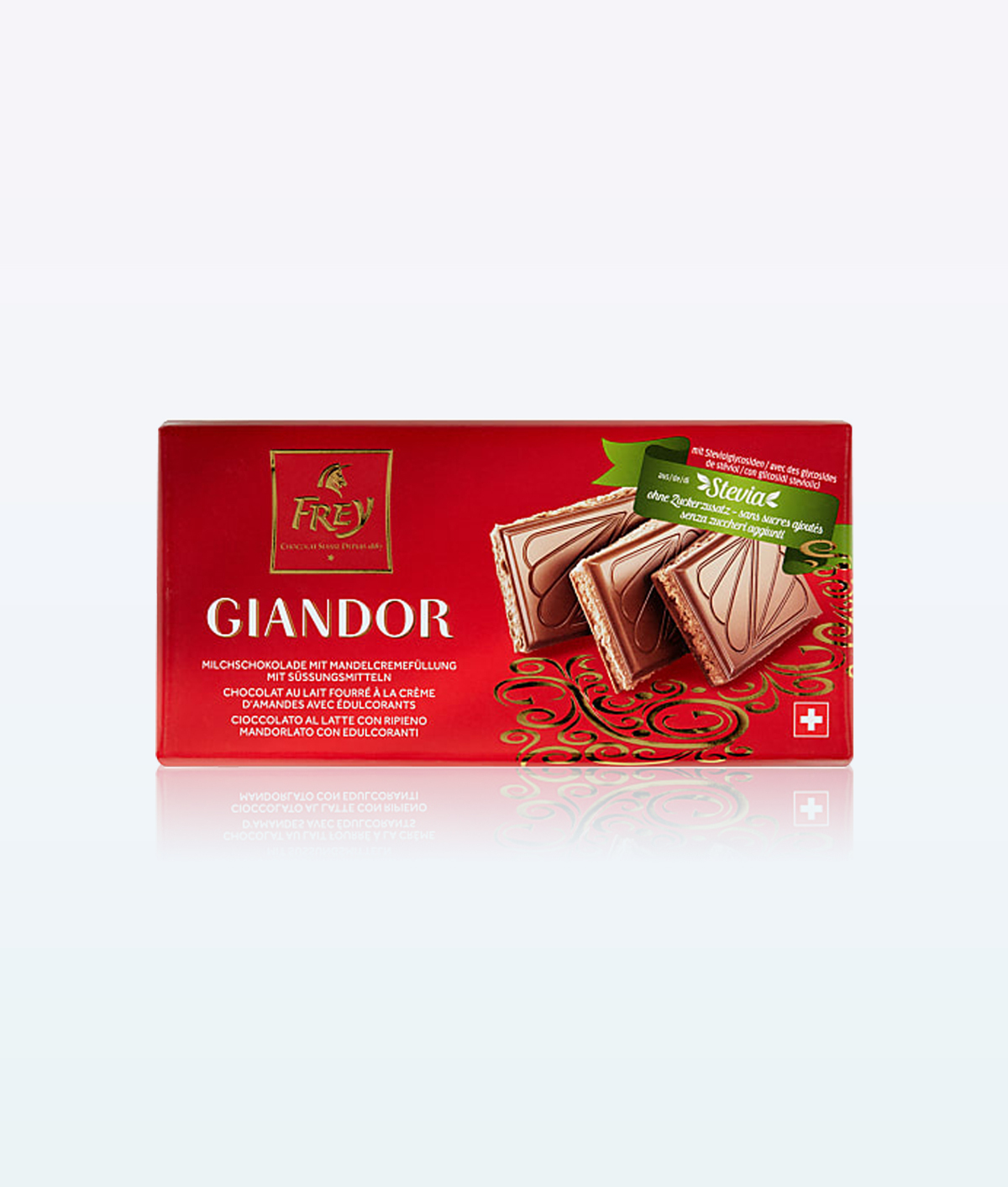 Frey Giandor Milk Chocolate With Stevia 100 g