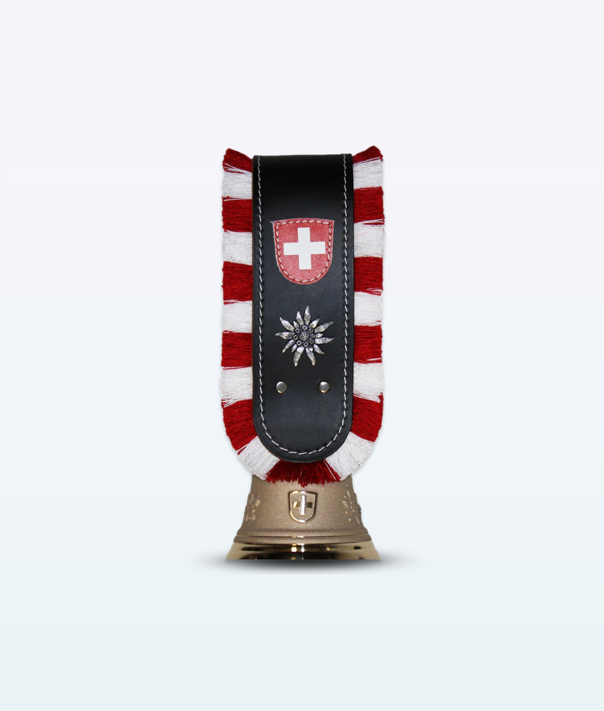 Bell With Edelweiss Unique Strap